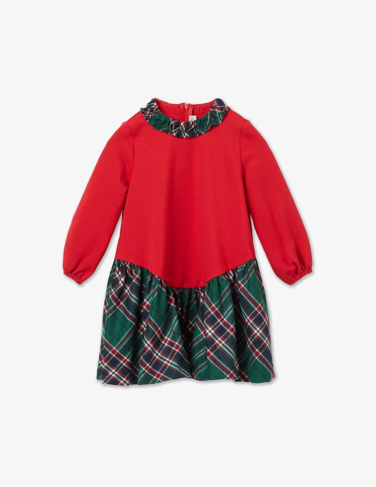 Il Gufo Long sleeved dress - Red - picture 1 Il Gufo Long sleeved dress - Red - picture 1