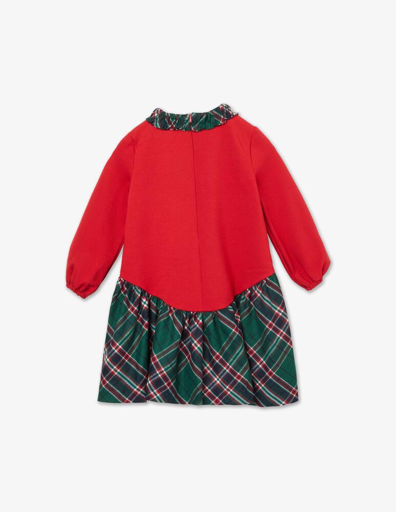 Il Gufo Long sleeved dress - Red - picture 2 Il Gufo Long sleeved dress - Red - picture 2