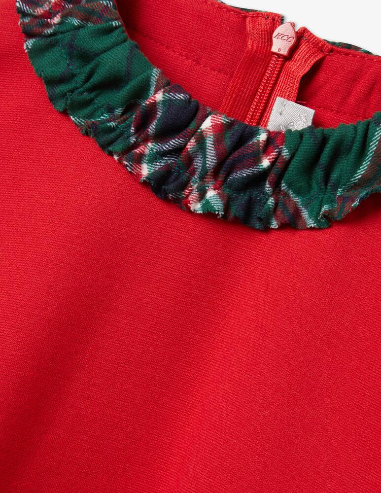 Il Gufo Long sleeved dress - Red - picture 3 Il Gufo Long sleeved dress - Red - picture 3