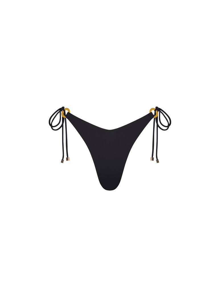 rinascente Nomad Tribe Swim Myrina bikini thong - black