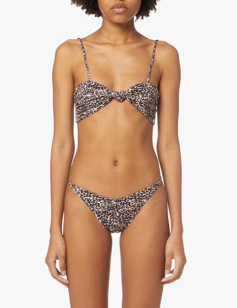 rinascente Nomad Tribe Swim Top bikini Marty - marrone