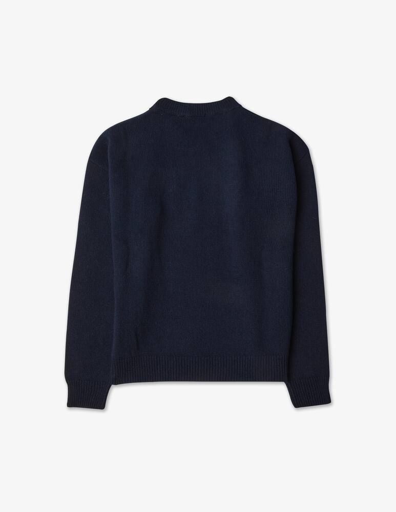 rinascente Il Gufo Tricot wool tee - Blue