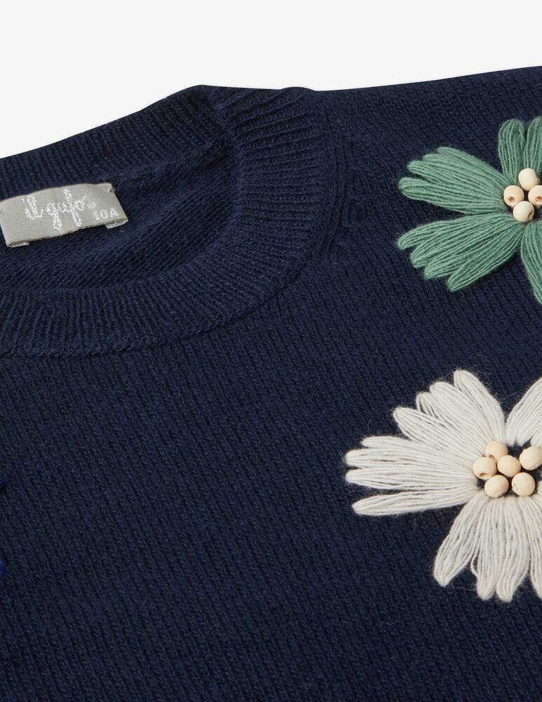 rinascente Il Gufo Tricot wool tee - Blue