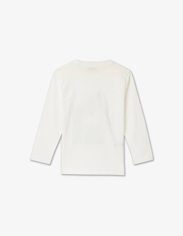 rinascente Il Gufo Long sleeved cotton tee - White