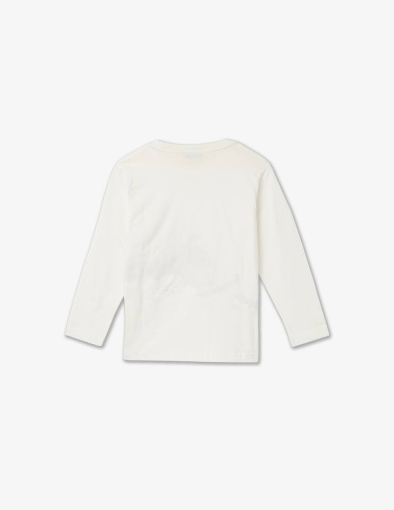 rinascente Il Gufo Long sleeved cotton tee - White