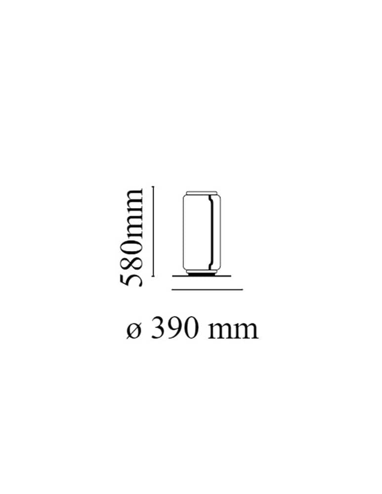 Flos Lampada da pavimento Noctambule F1 High Cylinder - immagine 2 Flos Lampada da pavimento Noctambule F1 High Cylinder - immagine 2