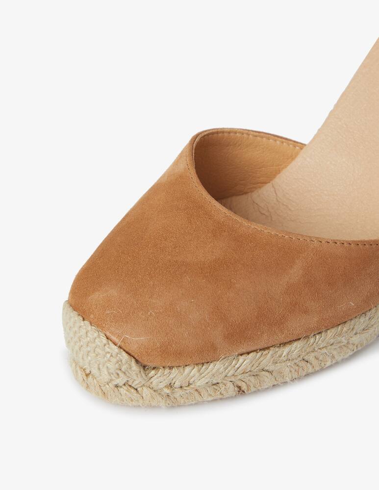 rinascente MyChalom Nacinta suede wedges espadrillas - brown