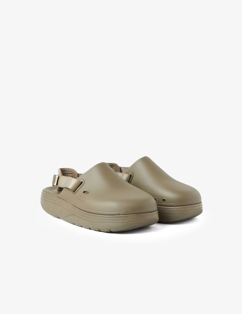 rinascente Suicoke Kappo rubber slides - olive