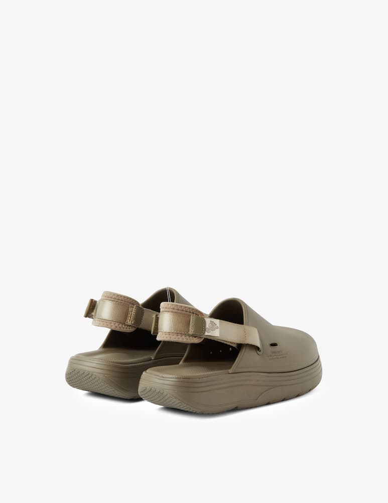 rinascente Suicoke Kappo rubber slides - olive