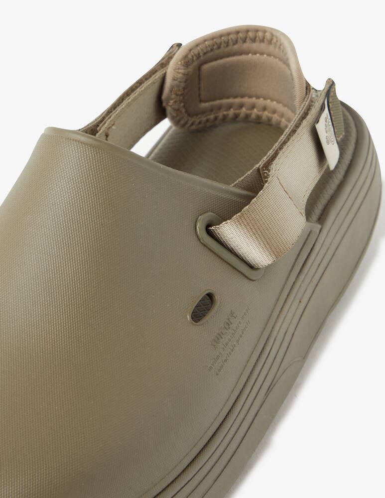 rinascente Suicoke Kappo rubber slides - olive