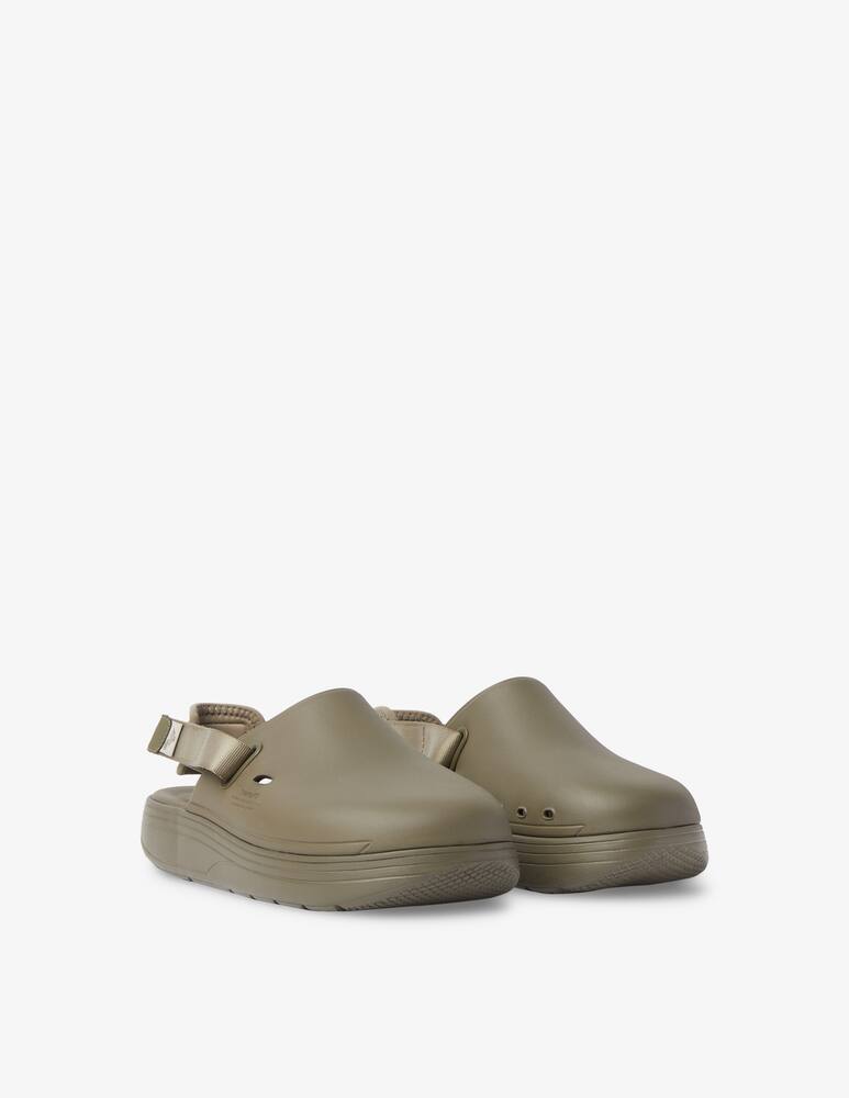 rinascente Suicoke Kappo rubber slides - olive