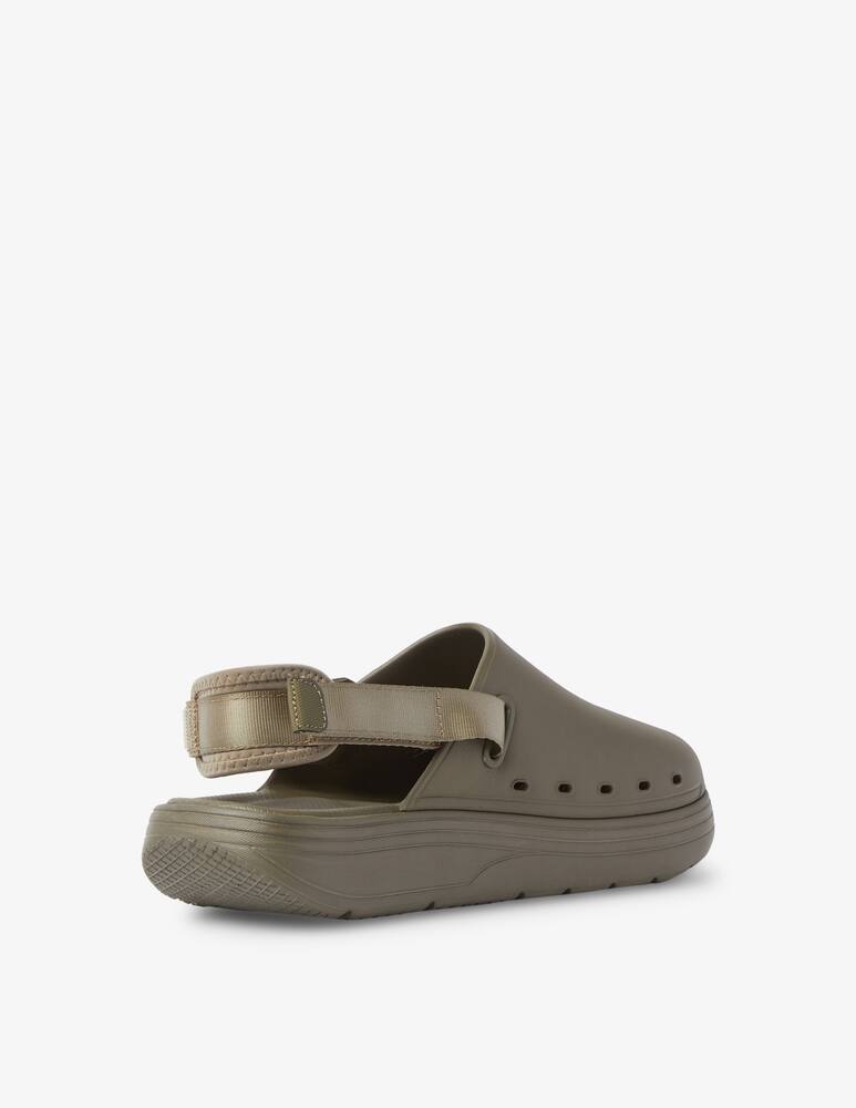 rinascente Suicoke Kappo rubber slides - olive