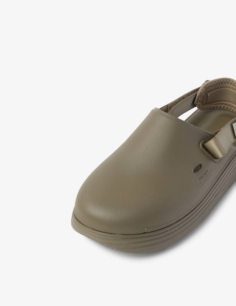 rinascente Suicoke Kappo rubber slides - olive
