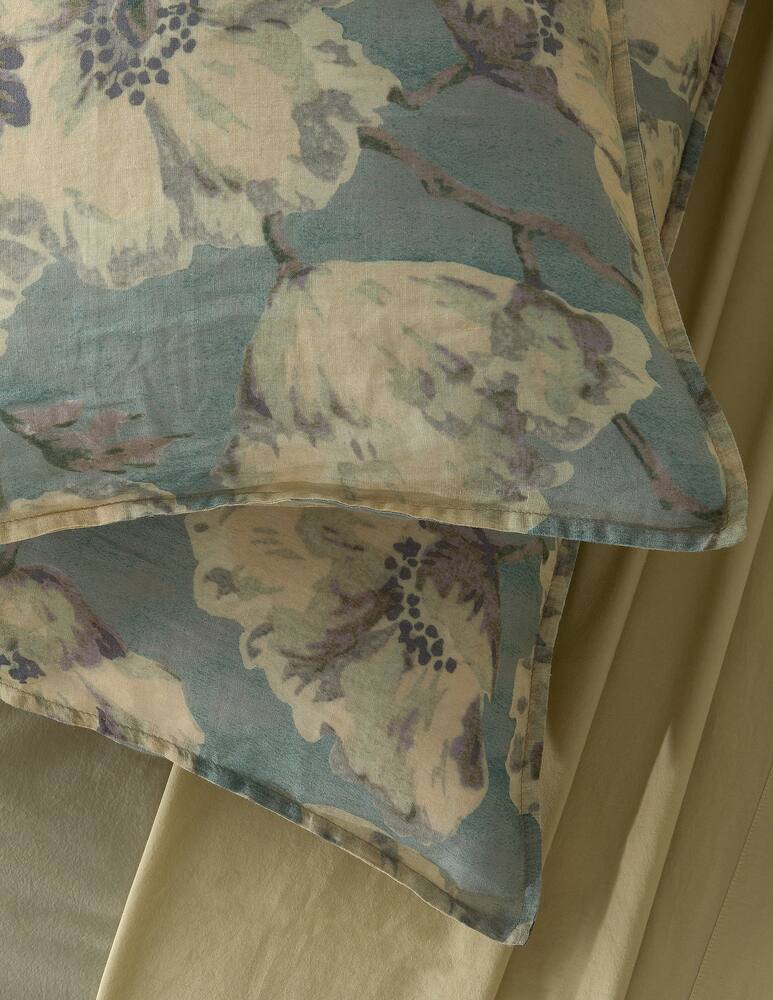 rinascente Society Nap Poppy Set Pillow Cases 50X80 Set 2 Pcs