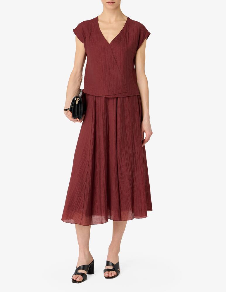 rinascente 24.7 Studio Ruot crinkle skirt