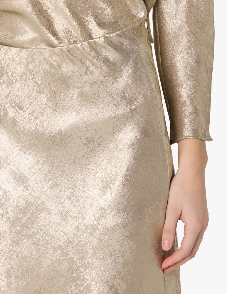 rinascente 24.7 Studio Shimmer lamina skirt