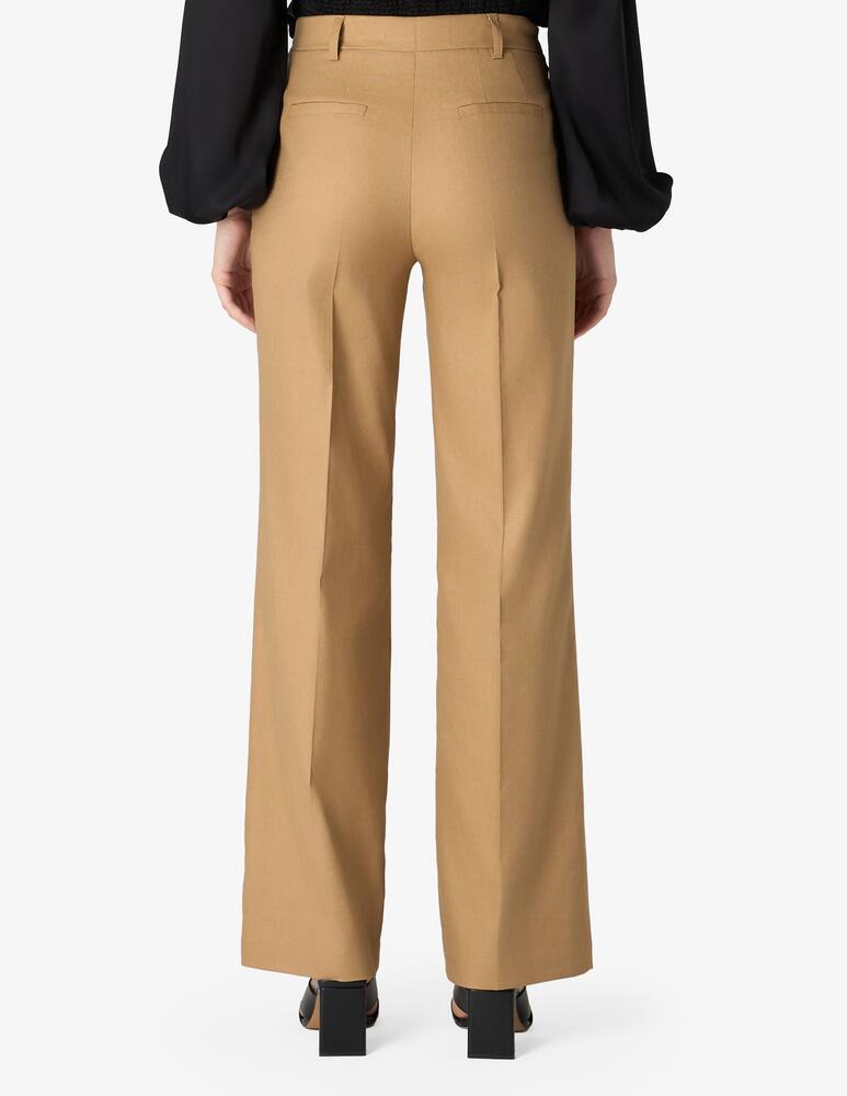 24.7 Studio Pantaloni a gamba dritta in misto lino - immagine 3 24.7 Studio Pantaloni a gamba dritta in misto lino - immagine 3
