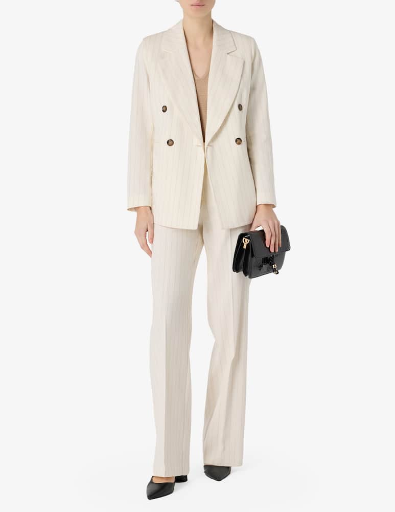 rinascente 24.7 Studio Palazzo in linen trousers