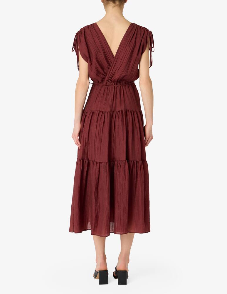 rinascente 24.7 Studio Crinkle wrap dress