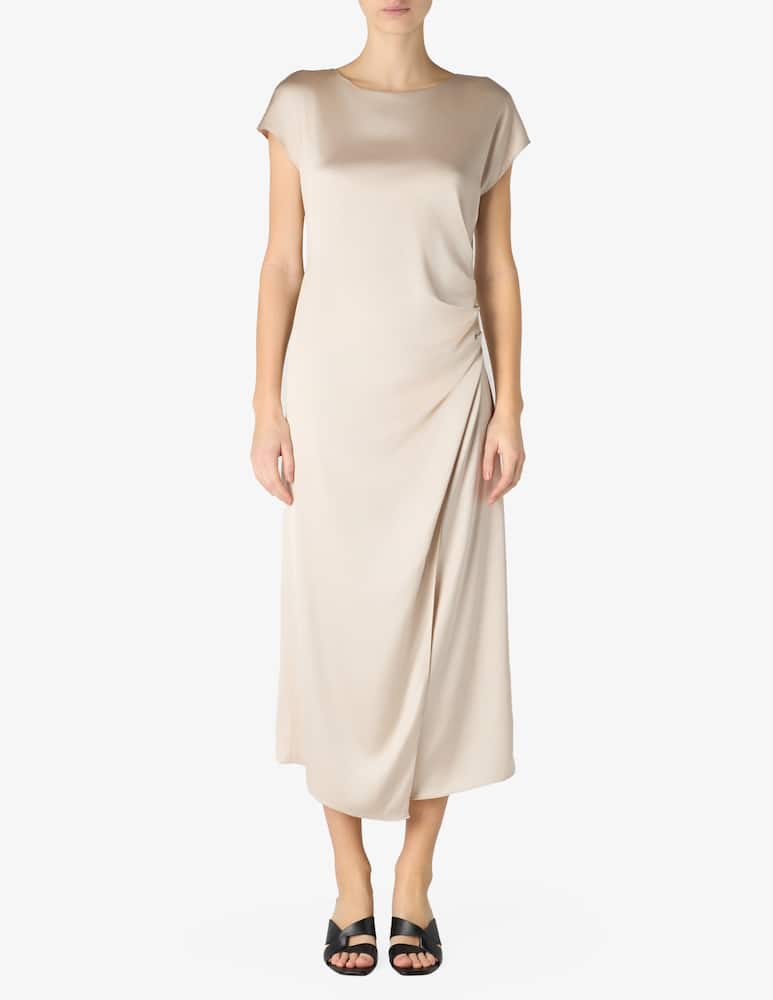 24.7 Studio Vestito midi drappeggiato - immagine 1 24.7 Studio Vestito midi drappeggiato - immagine 1