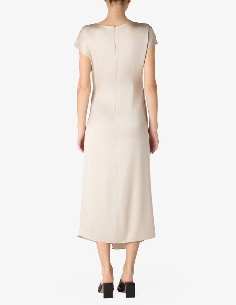 24.7 Studio Vestito midi drappeggiato - immagine 3 24.7 Studio Vestito midi drappeggiato - immagine 3