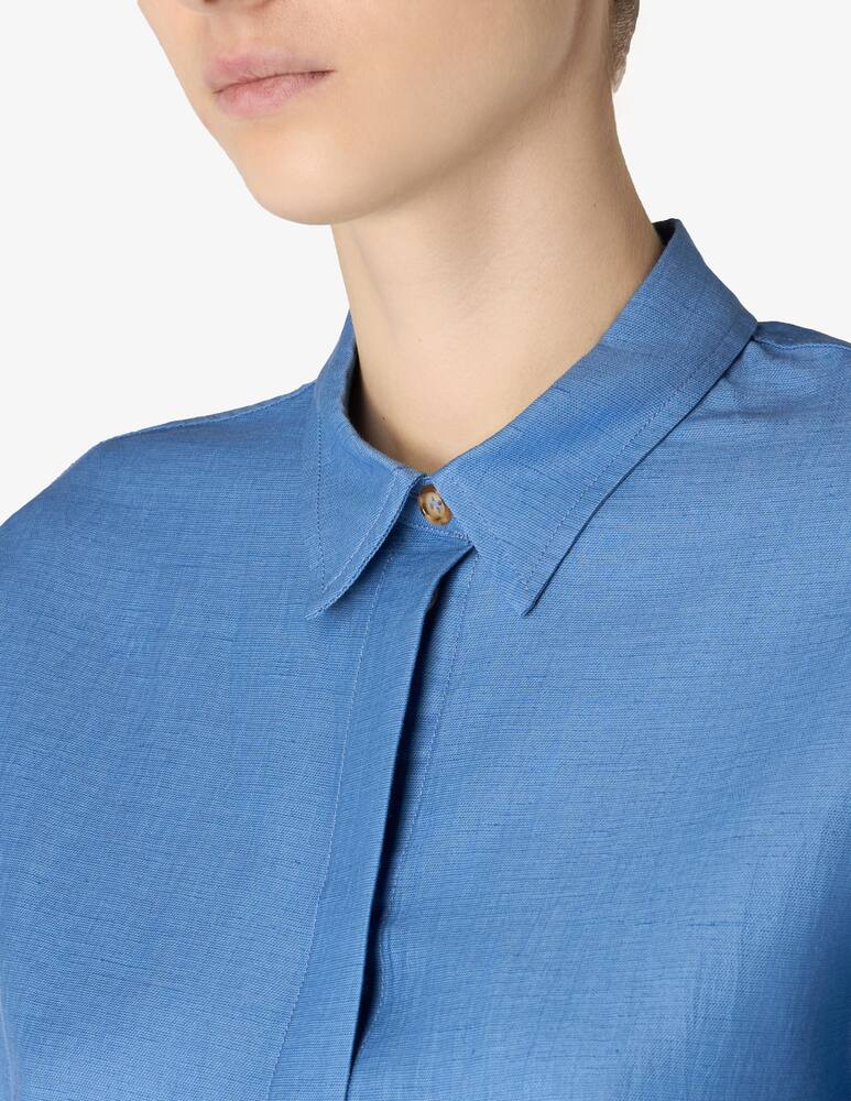 rinascente 24.7 Studio Cropped pocket shirt