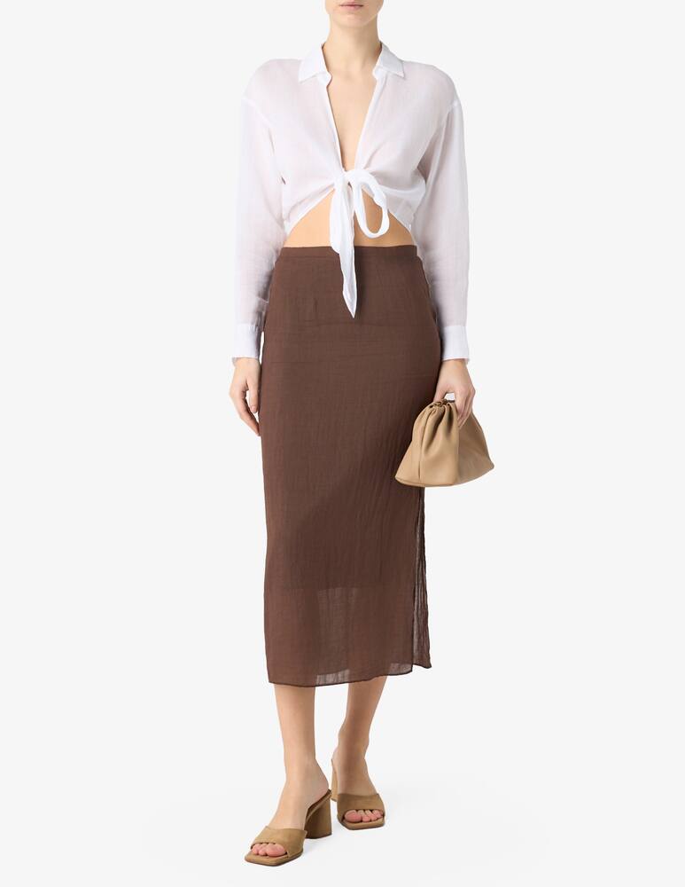 rinascente 24.7 Studio Tie-front wrap blouse