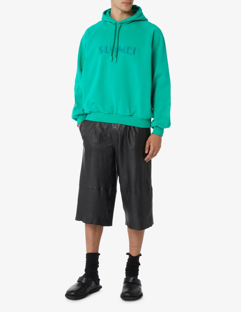 rinascente Sunnei Embroidered hoodie - Green
