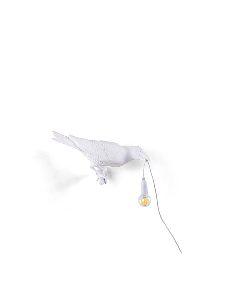 Seletti Lampada da parete Bird Lamp Appesa a Destra - immagine 2