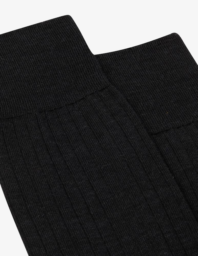 rinascente Sorley Calzini lunghi costa larga in lana - Nero
