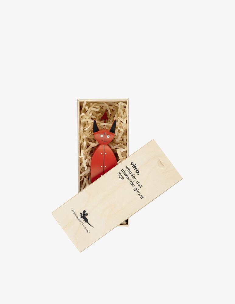 rinascente Vitra Wooden Doll Little Devil - Red