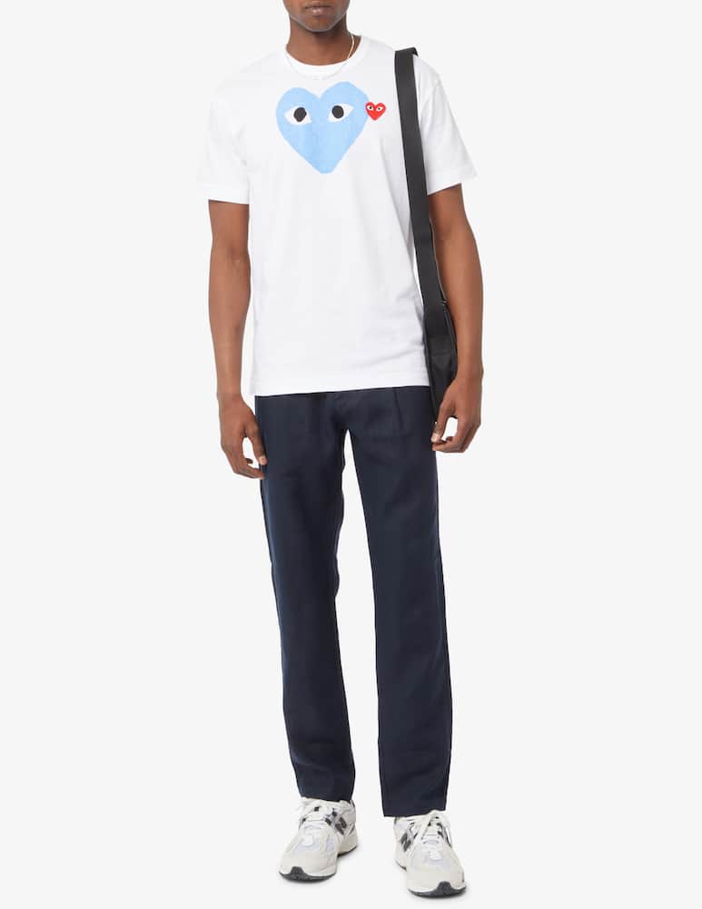 rinascente Comme des Garçons Play Maglietta big blue heart