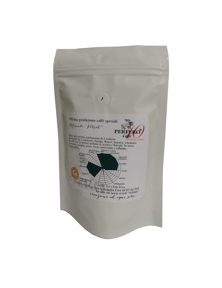 Perfero Caffè Miscela di caffè Arabica Velvet - immagine 1 Perfero Caffè Miscela di caffè Arabica Velvet - immagine 1