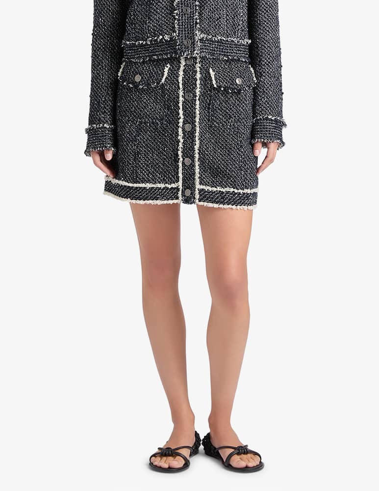 rinascente Ports 1961 Gonna denim con bottoni