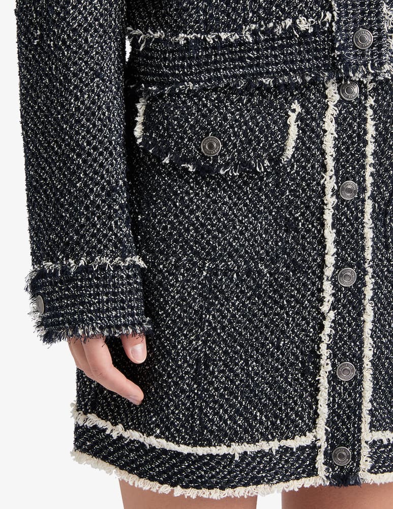 rinascente Ports 1961 Gonna denim con bottoni