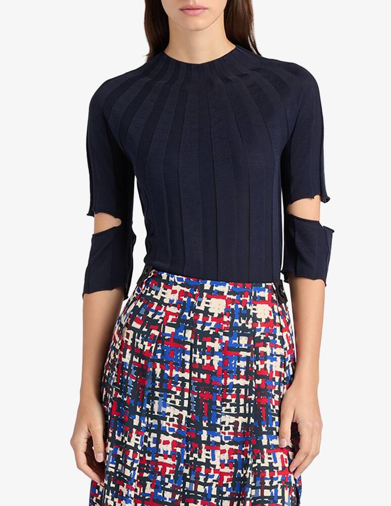 rinascente Ports 1961 Cut out knit top