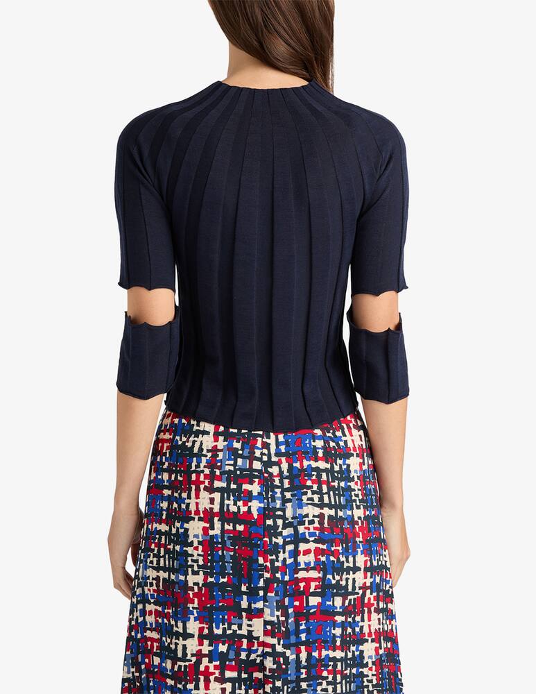 rinascente Ports 1961 Cut out knit top