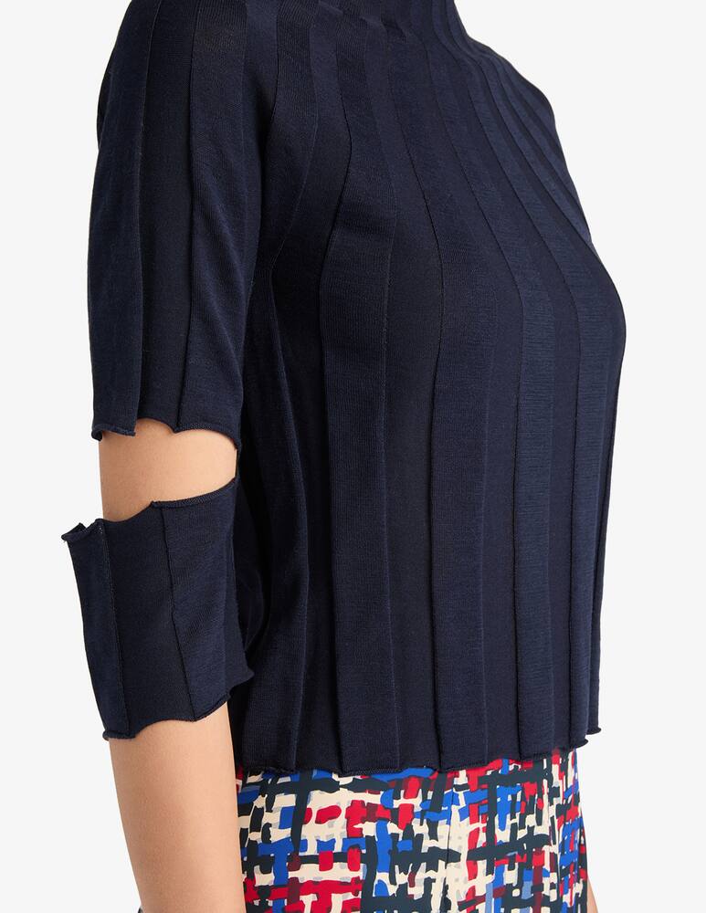 rinascente Ports 1961 Cut out knit top