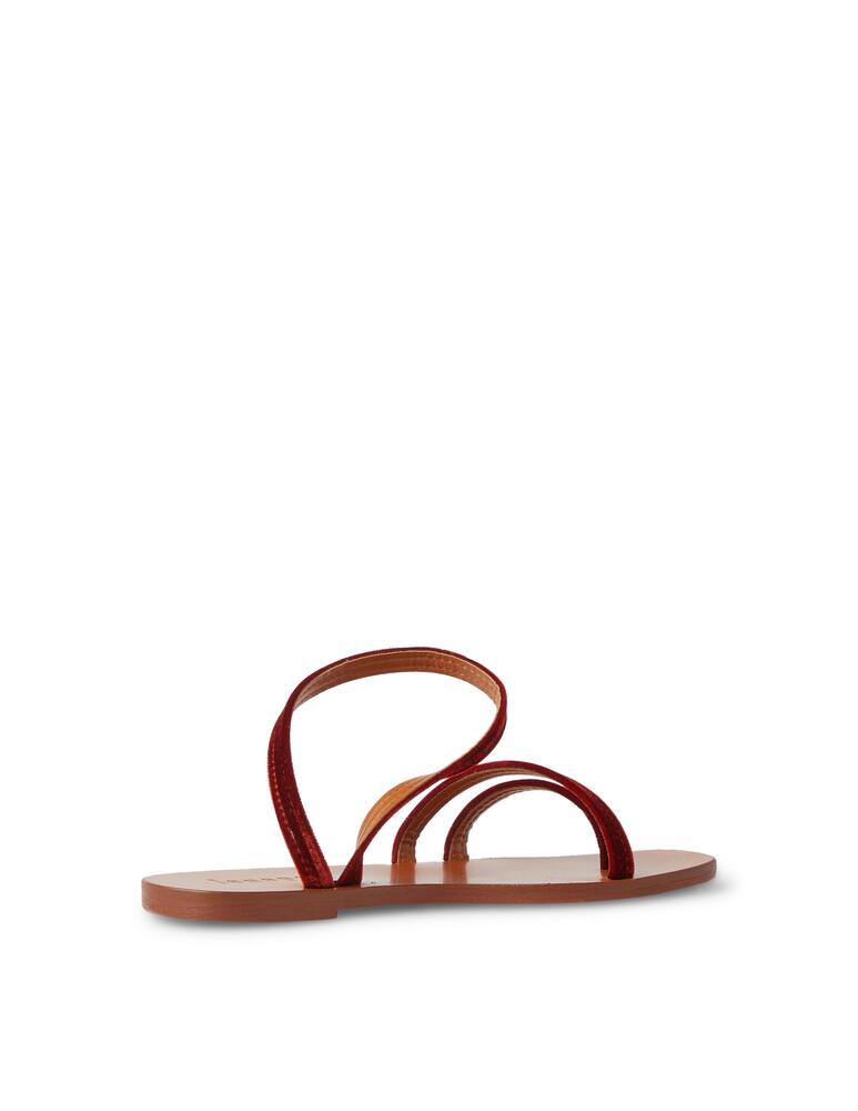 rinascente lanapo Ciabattine Pietrasanta - rosso