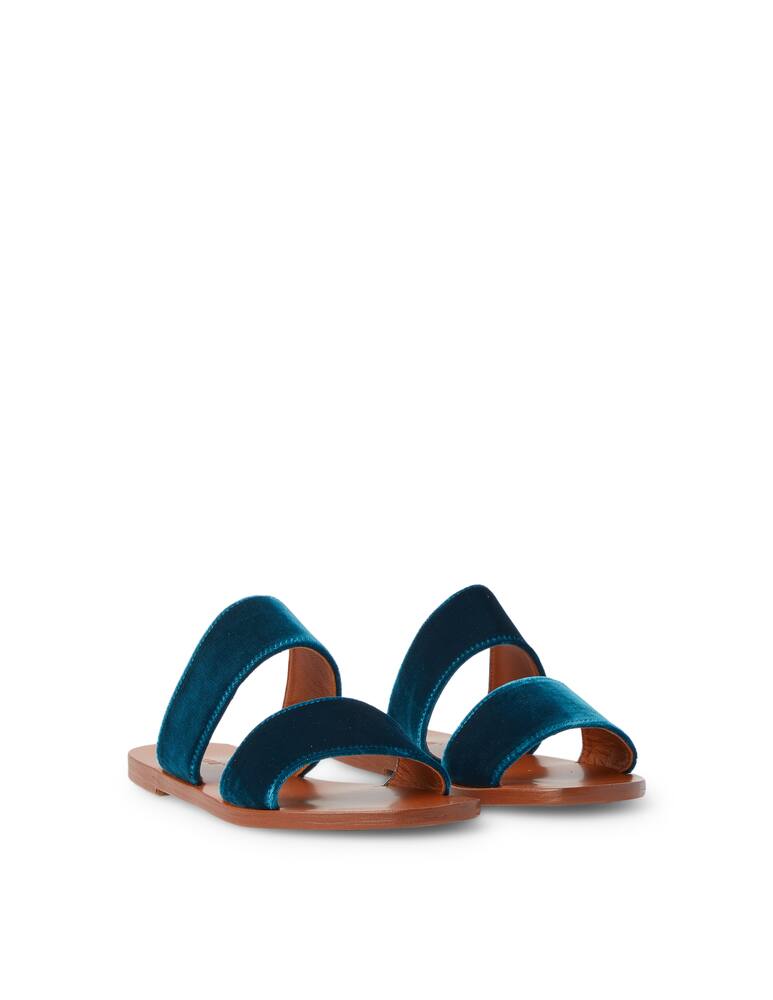 rinascente lanapo Portofino slides - teal