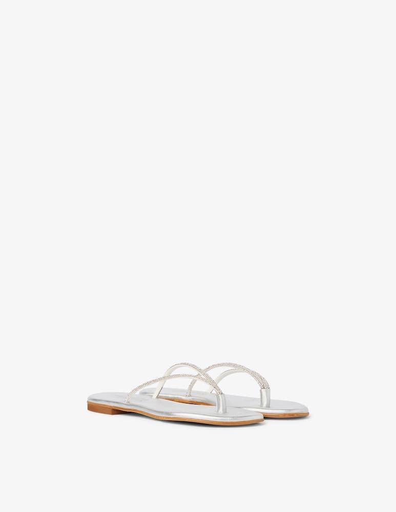 rinascente Kima Balos flat thong sandals