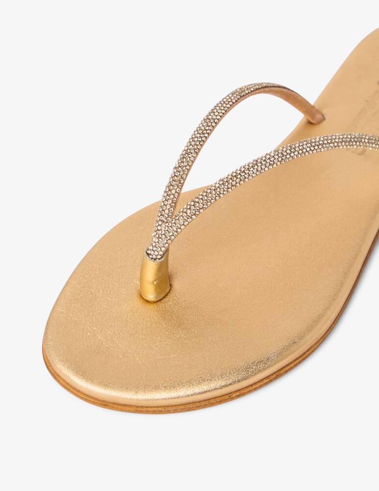 rinascente Kima Balos flat thong sandals