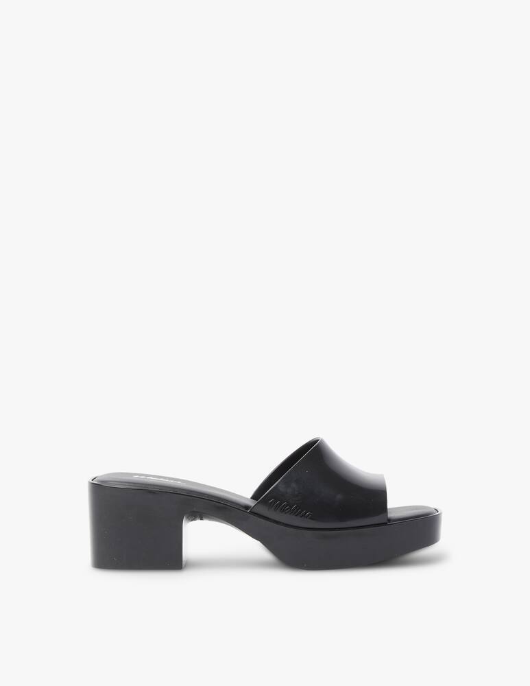 Melissa Shape heeled mule - black - picture 1 Melissa Shape heeled mule - black - picture 1