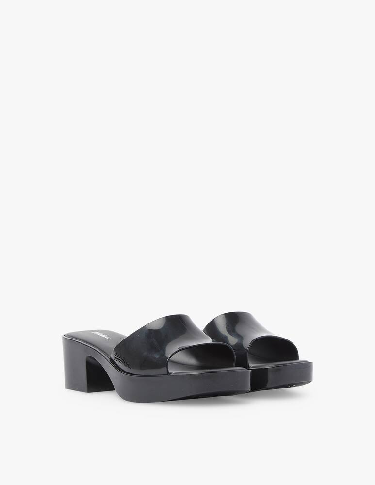 Melissa Shape heeled mule - black - picture 2 Melissa Shape heeled mule - black - picture 2