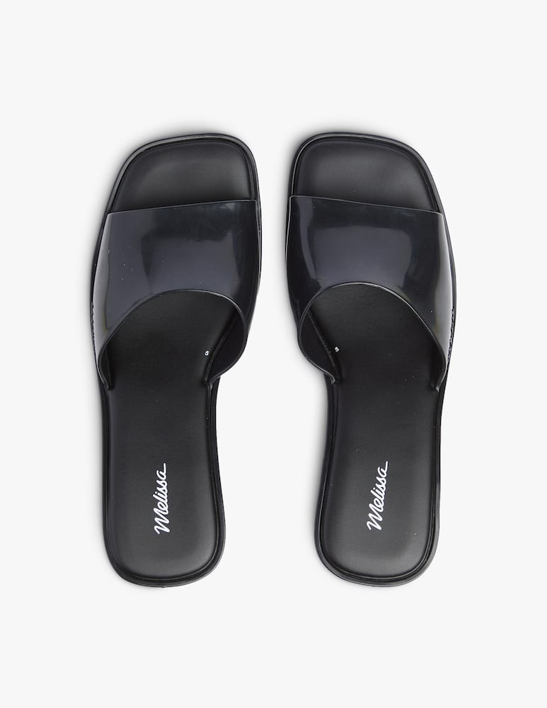 rinascente Melissa Shape heeled mule - black