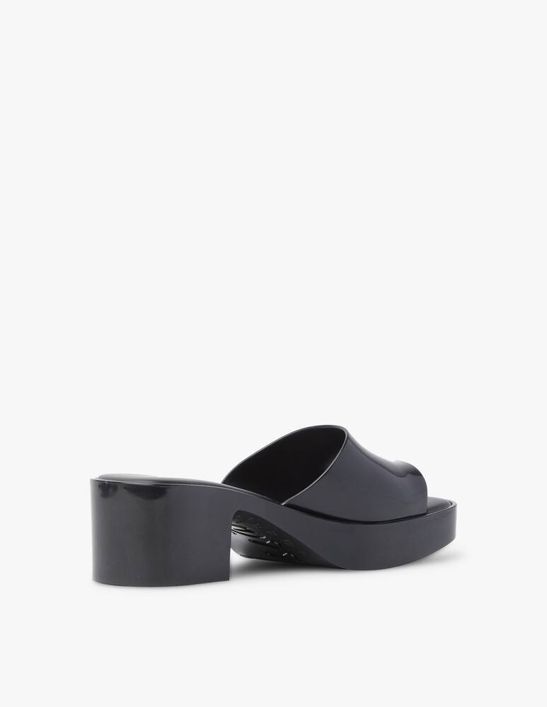 rinascente Melissa Shape heeled mule - black