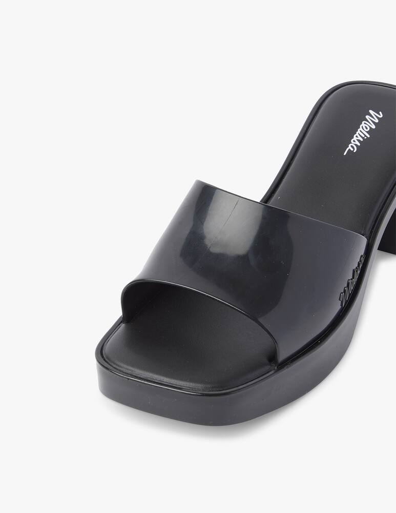 rinascente Melissa Shape heeled mule - black