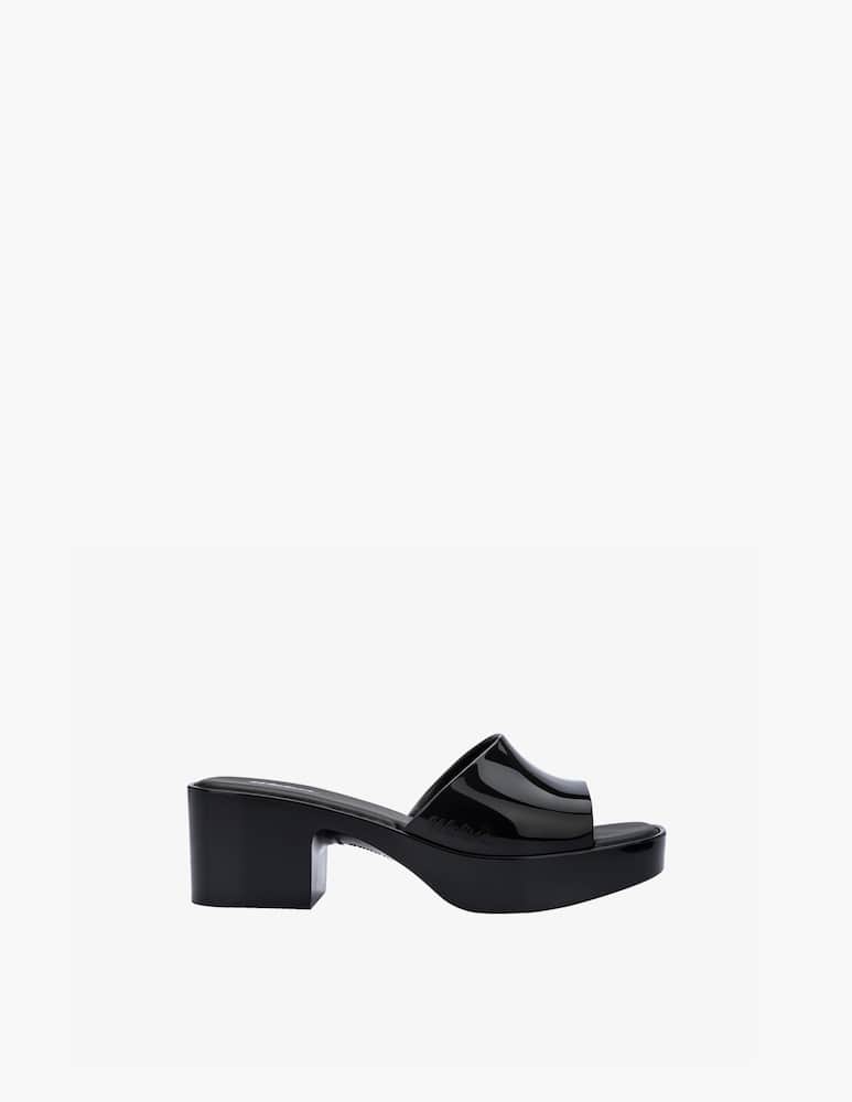 rinascente Melissa Shape heeled mule - black