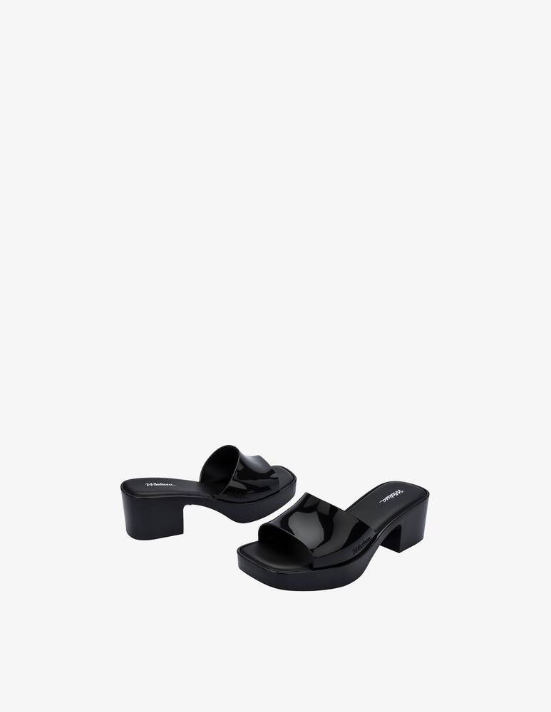 rinascente Melissa Shape heeled mule - black