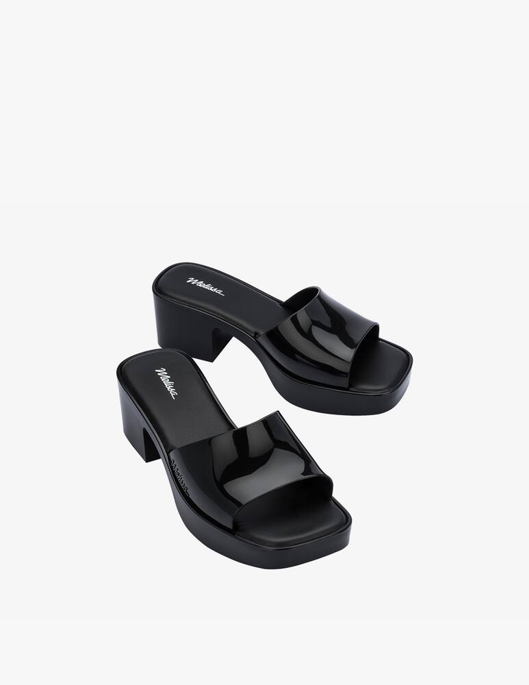 rinascente Melissa Shape heeled mule - black